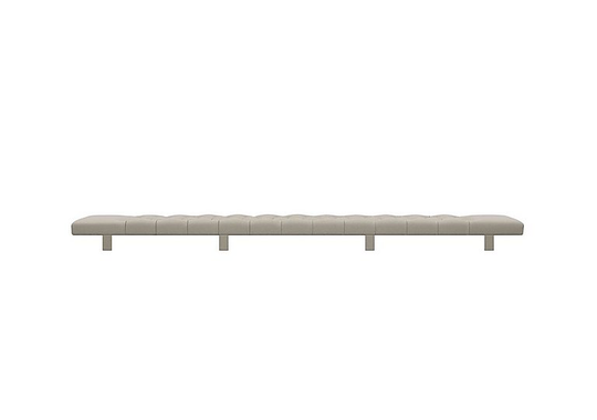 Norse - Norse Dining Bench Pad - 180-cm - Grey