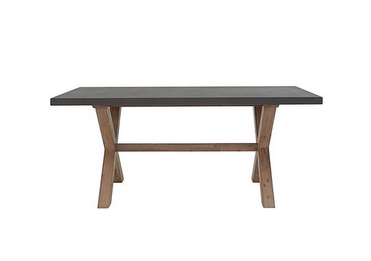 Fusion Large Dining Table - Black