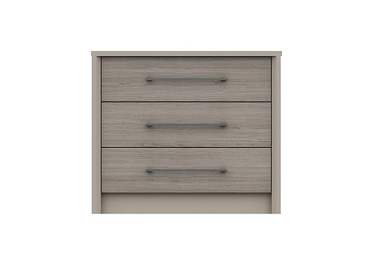 London Bedrooms - Paddington 3 Drawer Chest - Grey