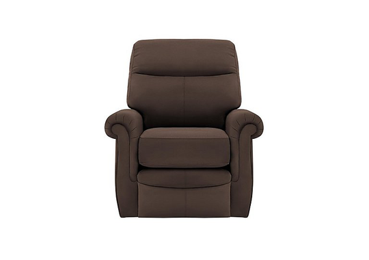 G Plan - Avon Leather Recliner Armchair - Brown