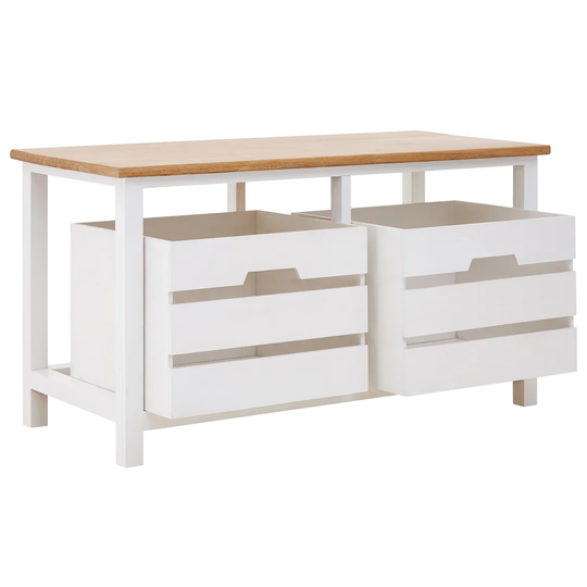 Cedar Grove Storage Bench