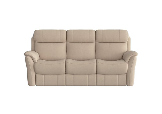 Relax Station Revive 3 Seater Fabric Power Recliner Sofa - Beige