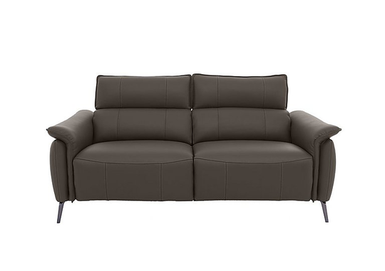 Jude 3 Seater Leather Sofa - Brown