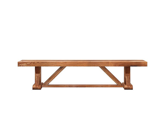 Bodahl - Norse Dining Bench - 260-cm - Brown