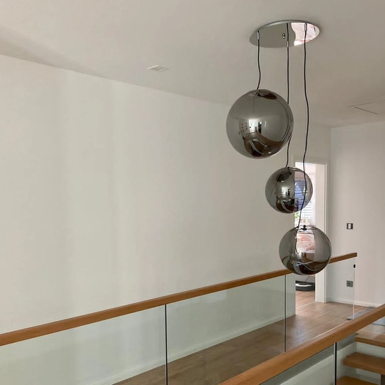 Sphere gallery light 3 or 5 flame modular canopy
