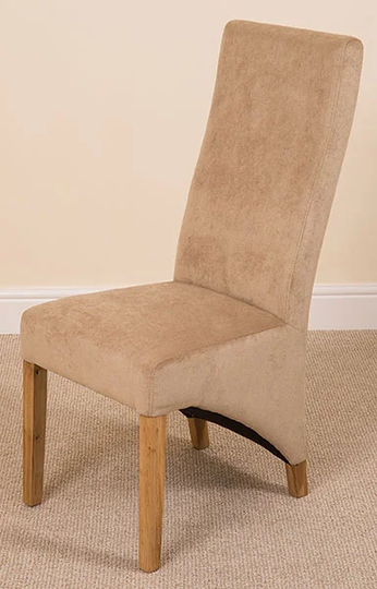 Millicent Curved Upholstered Dining Chair