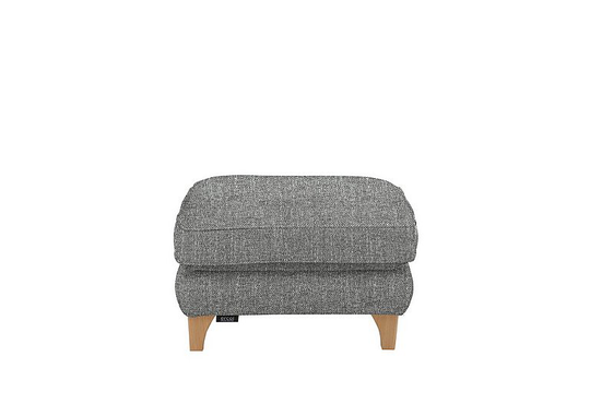 Ercol - Enna Fabric Footstool - Blue