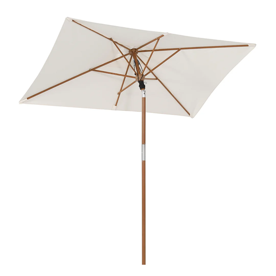 Mckinney 2.1m x 1.4m Rectangular Traditional Parasol