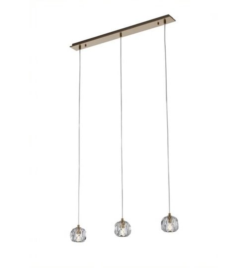 Minyard 3 - Light Kitchen Island Globe Pendant