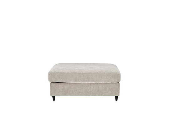 Esprit Small Fabric Stool Sofa Bed - Silver