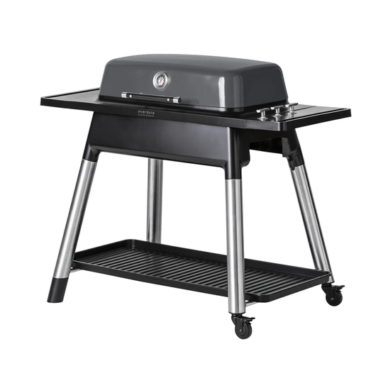 Kettler 3 - Burner Free Standing Liquid Propane 27581 BTU Gas Grill
