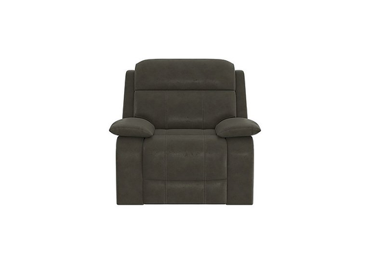 Moreno Fabric Recliner Armchair - Grey