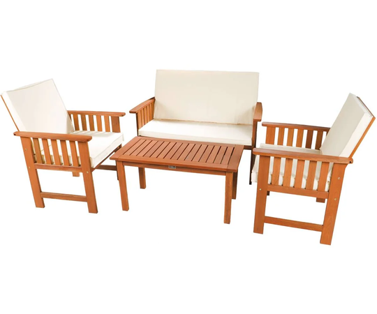 Moore 4 Seater Resin Wicker Sofa Set
