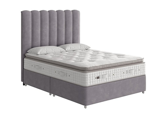Vispring - Duchess Pillow Top Divan Set - Double - Grey