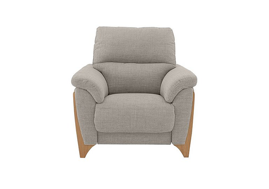 Ercol - Enna Fabric Armchair - Grey