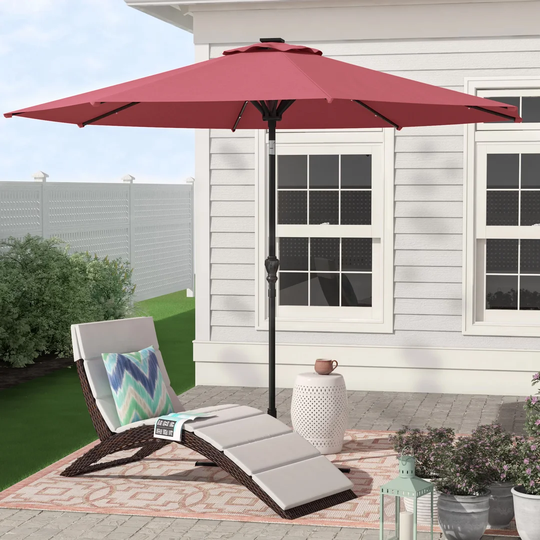 Outdoor 2.7m Traditional Parasol