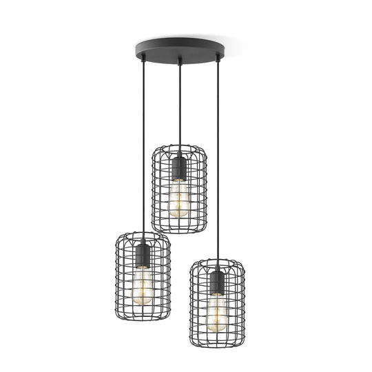 Sheppard 3 - Light Cluster Cylinder Pendant