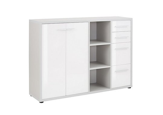 Techno Large Sideboard - White