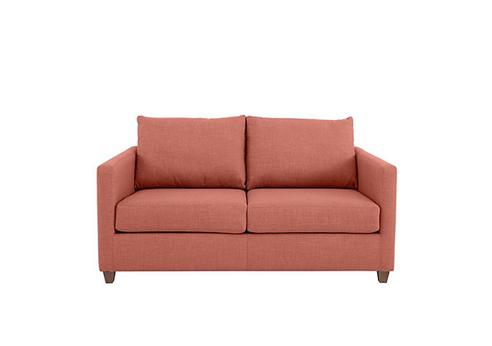 Ollie Small Fabric Sofa - Pink