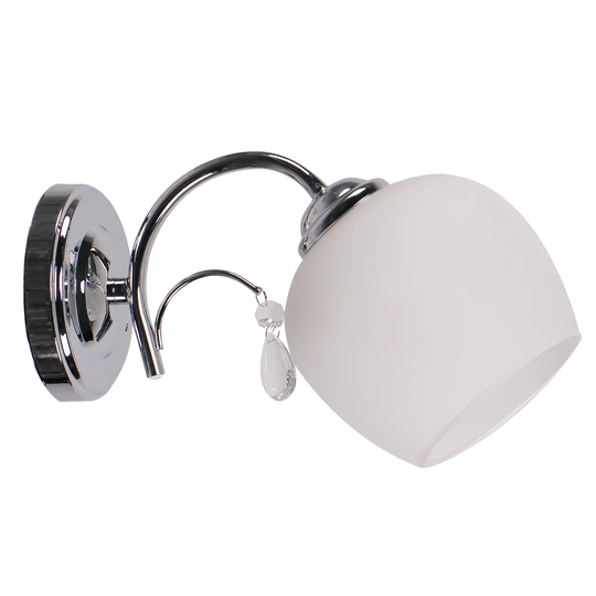 Rodrigues 1 - Light White Armed Sconce