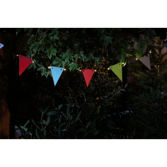 30 Solar Led Bunting Lights