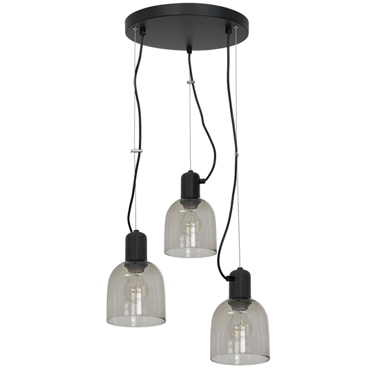 Glover 3 - Light Kitchen Island Cylinder Pendant