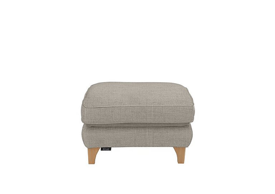 Ercol - Enna Fabric Footstool - Grey