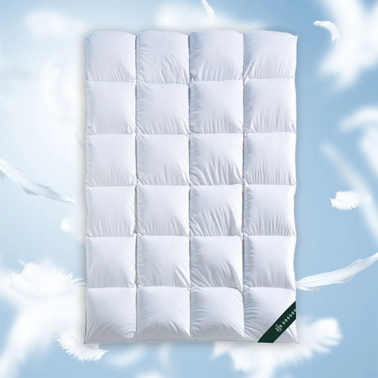 Voyal Linnen Viennese Cloud Bed Nomite Down Duvet Premium Down Duvet KO Tex 100 down duvet | 155X220 feather duvet