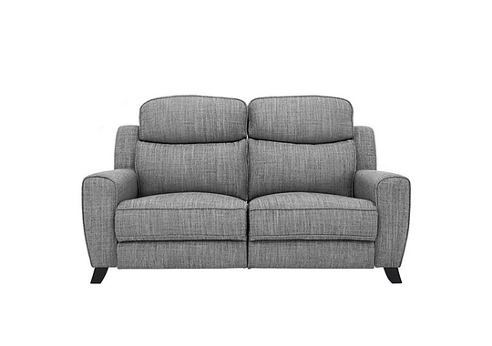 Comfort Story - Title 2 Seater Fabric Power Recliner Sofa - Grey
