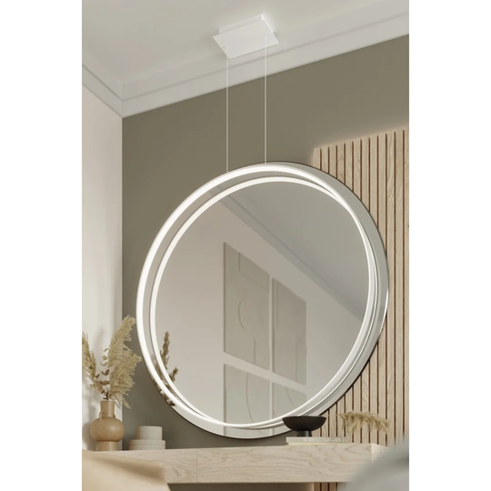 1 - Light Geometric Modern Linear LED Pendant