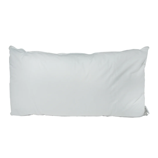 Goldenray Ultraplume Bolster with No Quills - Included Bolster Pillowcase Feathers Kingsize Medium Support Pillow