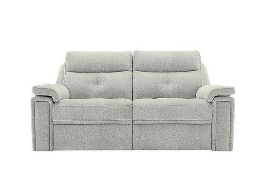 G Plan - Hannington 3 Seater Fabric Power Recliner Sofa - Grey
