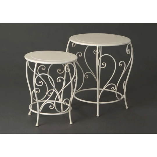 Drum 2 Piece Nest of Tables
