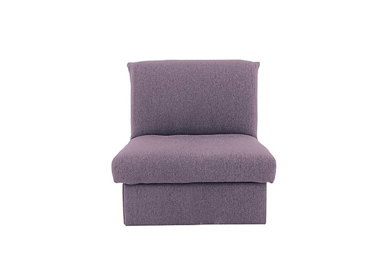 Versatile Fabric Chair Bed - Purple
