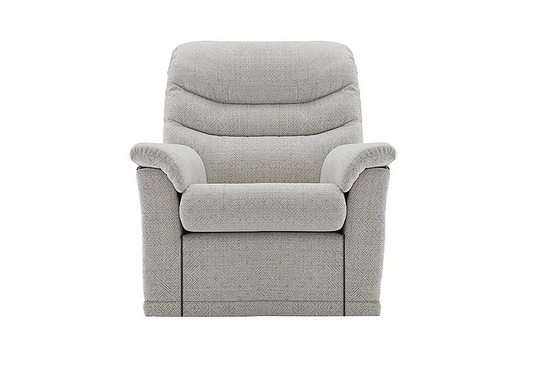 G Plan - Malvern Fabric Manual Recliner Armchair - Grey