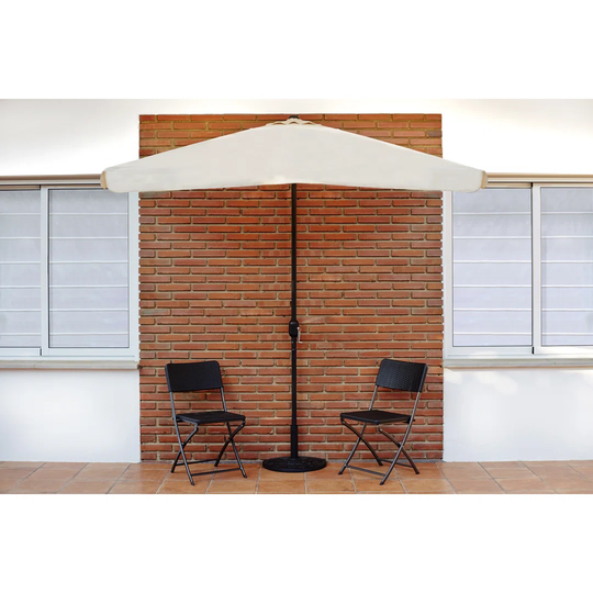 BALCON PARASOL, 230X135X235 CM, GRAY