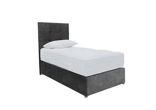 Sleep Story - Luxury 2000 Divan Set - Small Single - Grey
