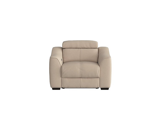 Elixir Fabric Manual Recliner Armchair - Beige