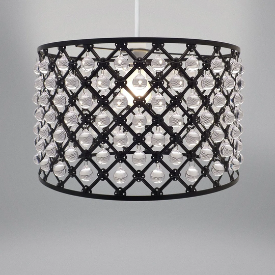 Emert 0 - Light Crystal Drum Pendant