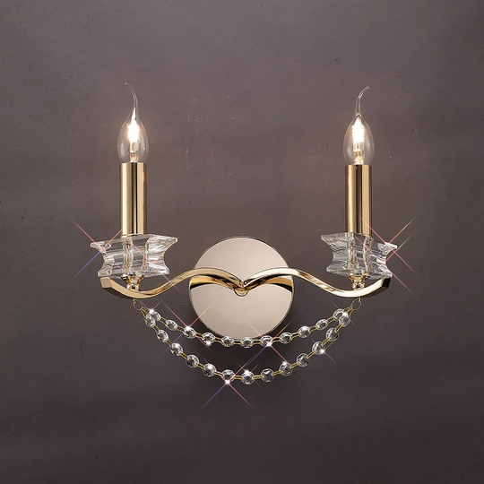 Valley 2-Light Candle Wall Light