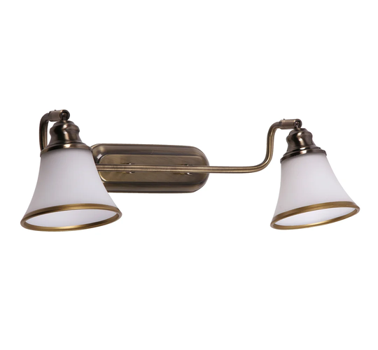 Edgewood 2 - Light Dimmable Bronze/White Mirror Light