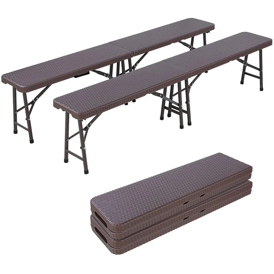 Apolla Rattan Picnic Bench