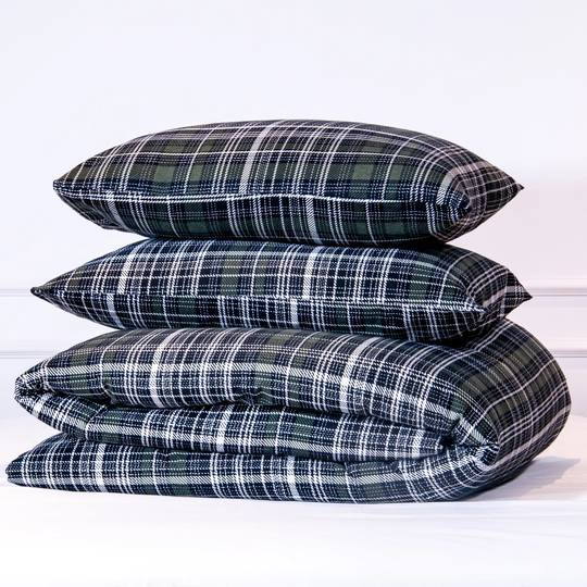 Valentines Day Gift 100% Brushed Cotton Duvet Cover Set by Leruum