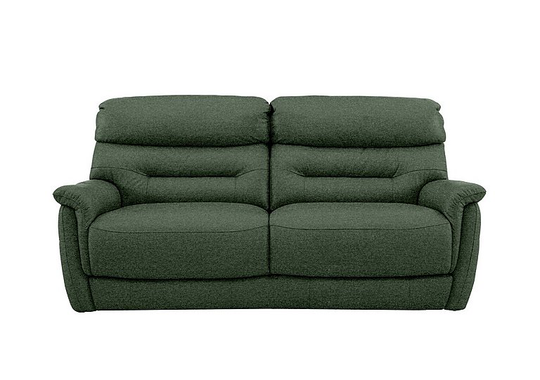 Chicago 3 Seater Fabric Sofa - Green