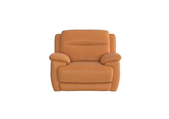 Touch Leather Armchair - Yellow- World of Leather