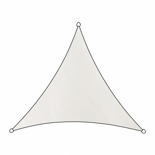 3.6m x 3.6m Triangle Shade Sail