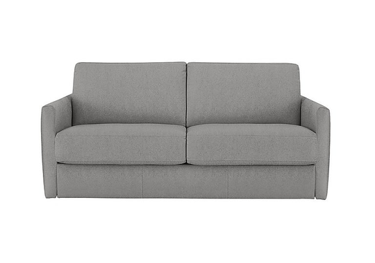 Nicoletti - Alcova 2.5 Seater Fabric Sofa with Slim Arms - Grey