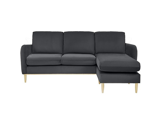 Ercol - Loreta Reversible Chaise Sofa - Black