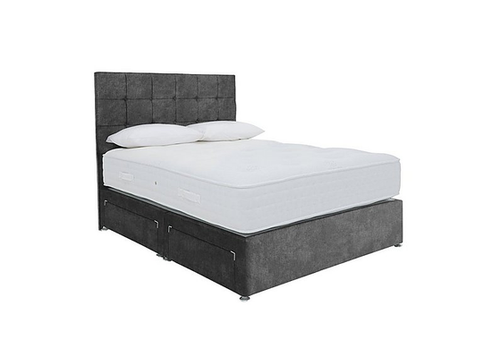 Sleep Story - Luxury 2000 Divan Set - Small Double - Grey