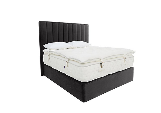 Harrison Spinks - Yorkshire 40,000 Divan Set - Super King - Grey
